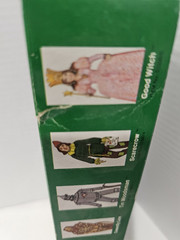 Vintage 1974 Lot of 5 MEGO The Wizard of Oz Action Figures Boxes Lion Witch Tin