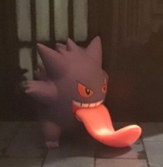 POKEMON GENGAR Takara Tomy Plastic Figure NINTENDO TOY
