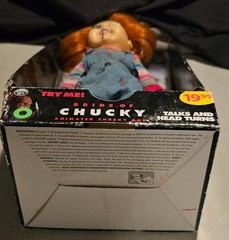 Bride Of Chucky – Chucky Animated Doll Talk Movement Gemmy Figure – New – Works!