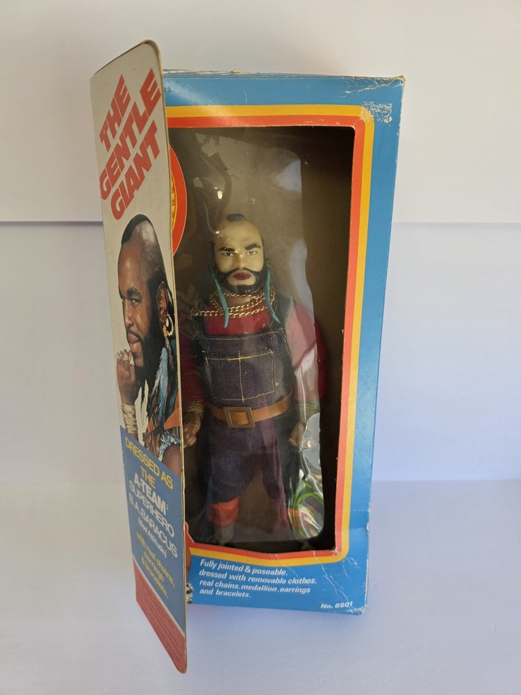 Vintage 1983 Galoob Mr T B.A. Baracus A-Team Boxed Figure