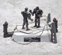 2011 Jakks Pacific Real Steel Battle Champions Boxing Ring INCOMPLETE