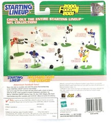 Ron Dayne 2000 Starting Lineup Extended NFL New York Giants Hasbro