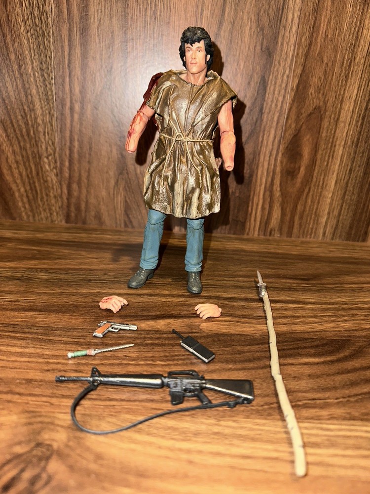 John Rambo First Blood Neca Survival Loose Figure 2013