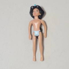 Aladdin Toy Lot – Abu Elephant, Prince Ali, Jasmine, Genie – Toys + Book + CD