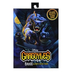 Gargoyles 7 Inch Scale Action Figure | Bronx with Goliath Accessory