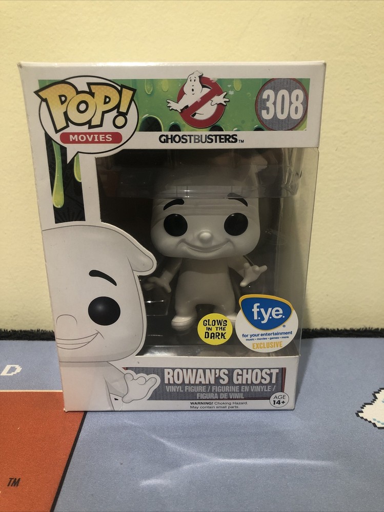 Funko Pop Movies # 308 Rowan’s Ghost Gitd Exclusive Ghostbusters