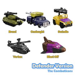 Blokees Transformers Defender Full Combination Bruticus Set & Combiner Kits 5in1