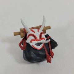 LN Fortnite White Fang Back Bling fits 4″ Solo Figure