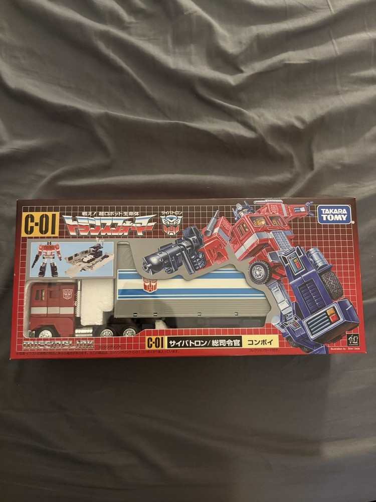 Transformers Takara Missing Link Optimus Prime C-01 Sealed (READ DESCRIPTION)