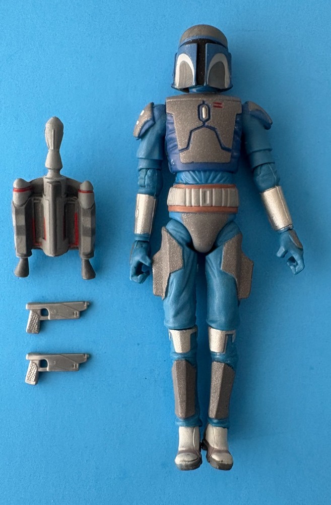 STAR WARS CLONE WARS MANDALORIAN WARRIOR BATTLE PACK EXCLUSIVE LOOSE