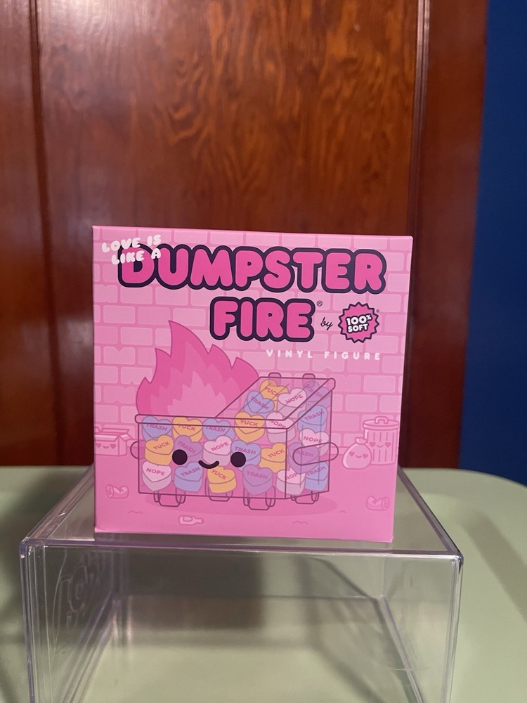 Dumpster Fire 100% Soft — 2021 Valentine’s Day Edition — Rare — Sold Out Online!