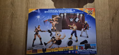 WWE Behind The Scenes Brawl Playset Backstage Promo Curtains Lights Rigs