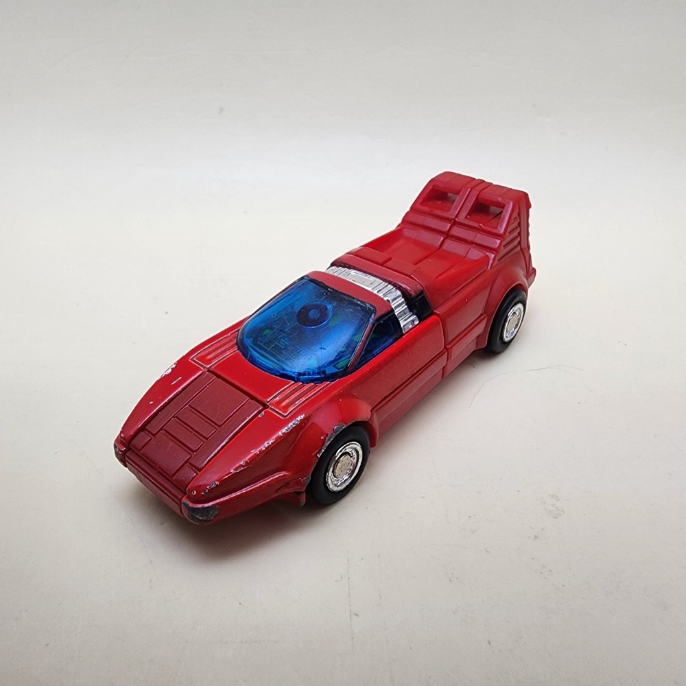 MACHINE ROBO GoBots (Vintage 1982) TURBO MR-07 Red Race car (Popy) COMPLETE