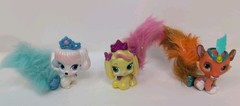 LOT of 10 Disney Princess Palace Pets Furry Tail Glitzy Glitter Plus Accessories