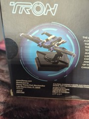Disney Parks Exclusive Tron Lightcycle Light Jet Die Cast Vehicle Toy