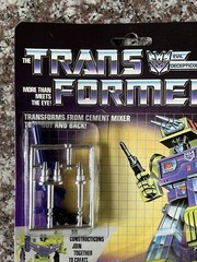 Transformers G1 Mixmaster Constructicon Decepticon 1985 MOC