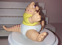 Disney 90s TV Show The Dinosaurs Baby Sinclair Figure 3″