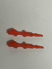 Vintage 1986 StarCom StarHawk Front Guns Cannon weapon vehicle part