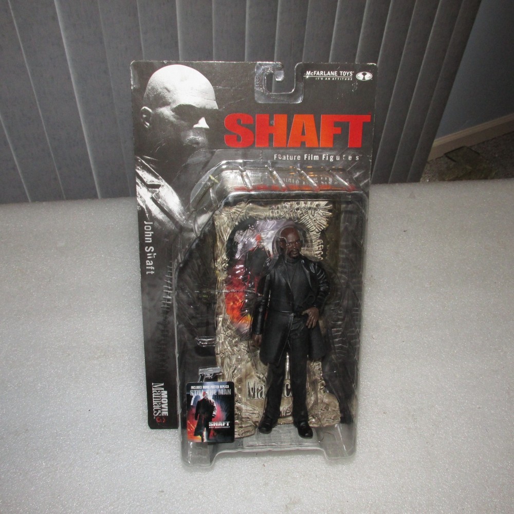 McFarlane 2000 Movie Maniacs (3) “Shaft” (Samuel L. Jackson)