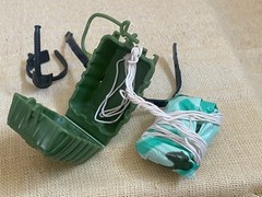 Parachute Pack Mail-Away 100% Complete 1985 GI Joe Action Figure Vintage