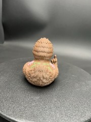 Bigfoot Ducky Figurine Flipping The Birdie! 3” Tall And Ready For Your Jeep!