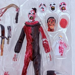 Terrifier Ultimate Art the Clown Blood Soaked 7″ Horror Action Figure Toy Gift