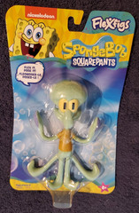 SQUIDWARD: 4.75″ Spongebob Squarepants Bendable Posable Classic Bendy Figure