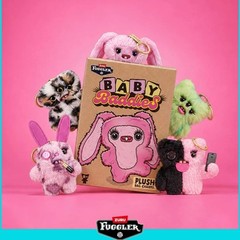 Fuggler Official Baby Baddies Plush Charm Figurine Keychain Cute Tooth Monster