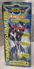 2000 Transformers Beast Machines – Evil Vehicon Jetstorm – Electronic Ultra Jet