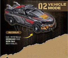 Miniforce TYRANNO THUNDER Legacy Edition+REX KAISER Black Transformer Robot 2026