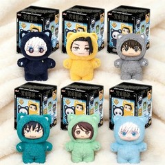 EAKI Jujutsu Kaisen Cat Ear Plush Keychain Confirmed Color Blind