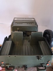 Vintage GI Joe 7000 Five Star Jeep & Mounted Gun & Searchlight First Edition