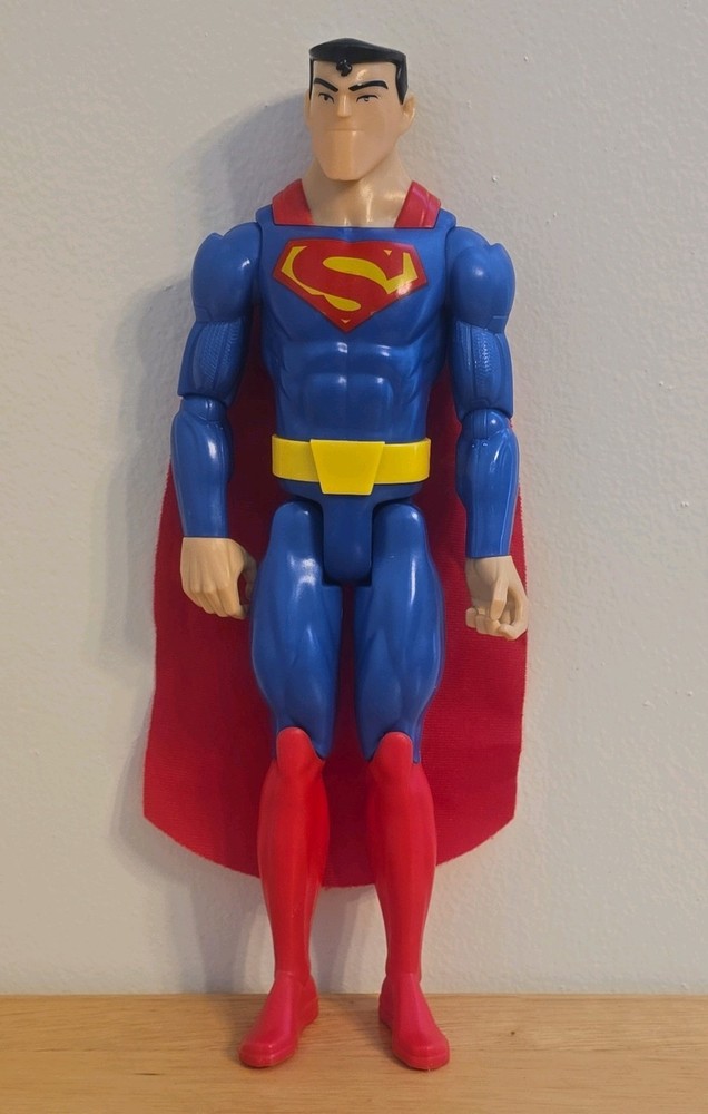 Mattel DC Comics Superman Action Figure w/ Cloth Cape Plastic/Fabric 2016