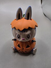 Pop mart the monsters carnival series labubu pumpkin monster