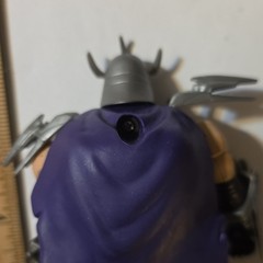 Playmates TMNT Shredder Action Figure w/ Purple Cape Black Gray Purple 7 in