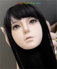 60Cm 1/3 Tomie Kawakami Makeup Imitation Posable Platinum Silicone Bjd Doll