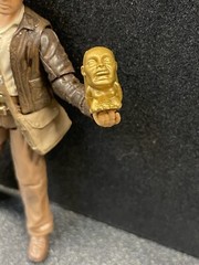 Hasbro Indiana Jones Figure INDY Raiders of Lost Ark 3.75″ W/Idol (No Packaging)
