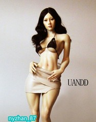 UANDD UD 1:6 Plump Hip Mid Bust Girl 12″ Female Action Figure Seamless Doll Body