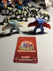 GORMITI Atomic Series Earth Tribe and Air Tribe W/ Rare & Regular Atomic Noctis