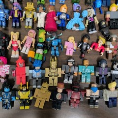 Huge Roblox Action Figures Lot with Tons Of Accessories Included No Codes