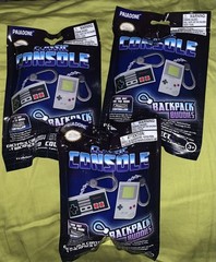 Backpack Buddies Classic Console & Game Controller Keychain Mystery Blind Bag x3