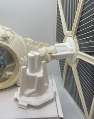 VINTAGE Star Wars IMPERIAL TIE FIGHTER PART WING STRUT KENNER Connector REPRO