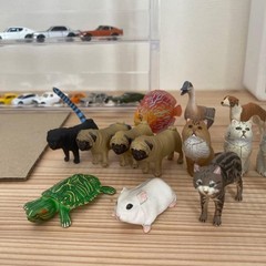Chocolate Egg Animal Figures Set of Multiple Collectible Toys