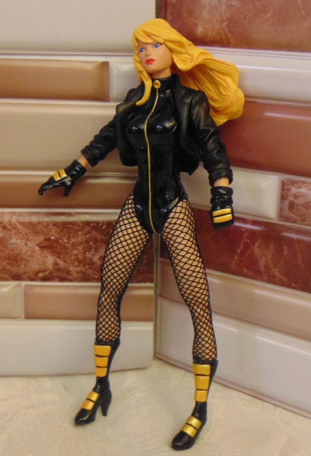 McFarlane Collector Edition Black Canary Platinum Edition Loose