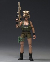New Painted 1/18 Girl 3.75″ Male Soldier Articulated Action Figure Xmas Gift
