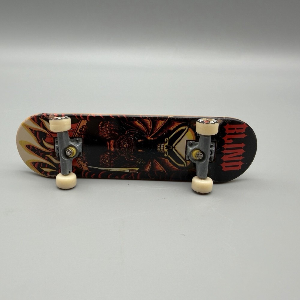 Vintage Tech Deck Blind Skateboards Reaper Demon Fingerboard Skateboard 94mm