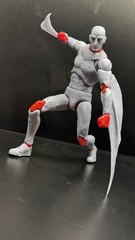 Vulture Spiderman Mafex CT Custom Unpainted 1/12 3d printed kit Jfigcustoms