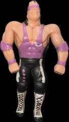 Action Fig 1996 WWF Just Toys Bret Hitman Hart bendie Wrestling Bend em 5 inches