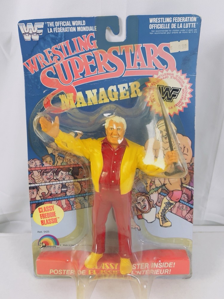WWF LJN Wrestling Superstars Classy Freddie Blassie – Vintage