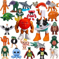 24PCS Italian Brainrot Steal a Brainrot Toys, Brain Rot Toys, Tralalero Tralala